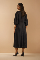 GG2139 Black Midi Dress
