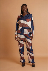 GGG4117 Multiblock Print Pants