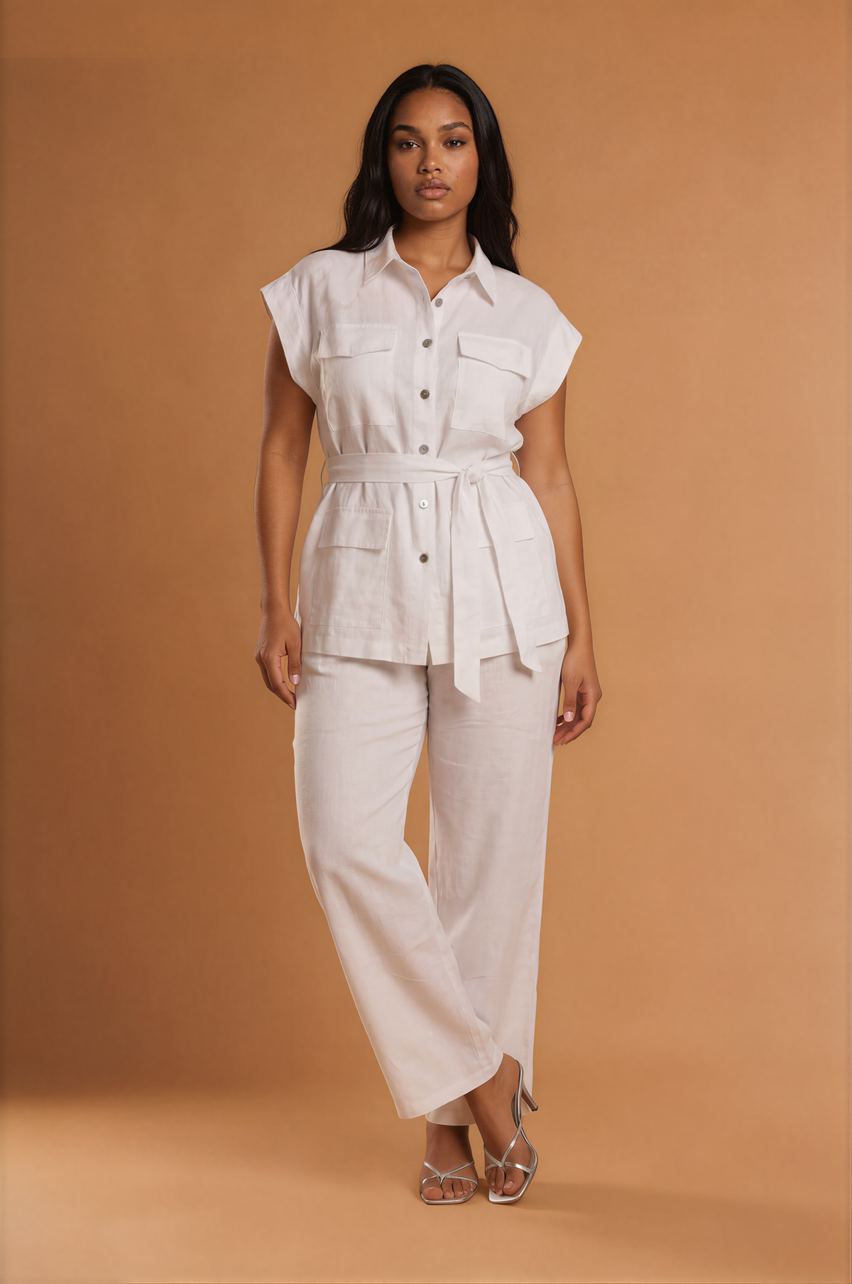 GGG5131 White Trousers