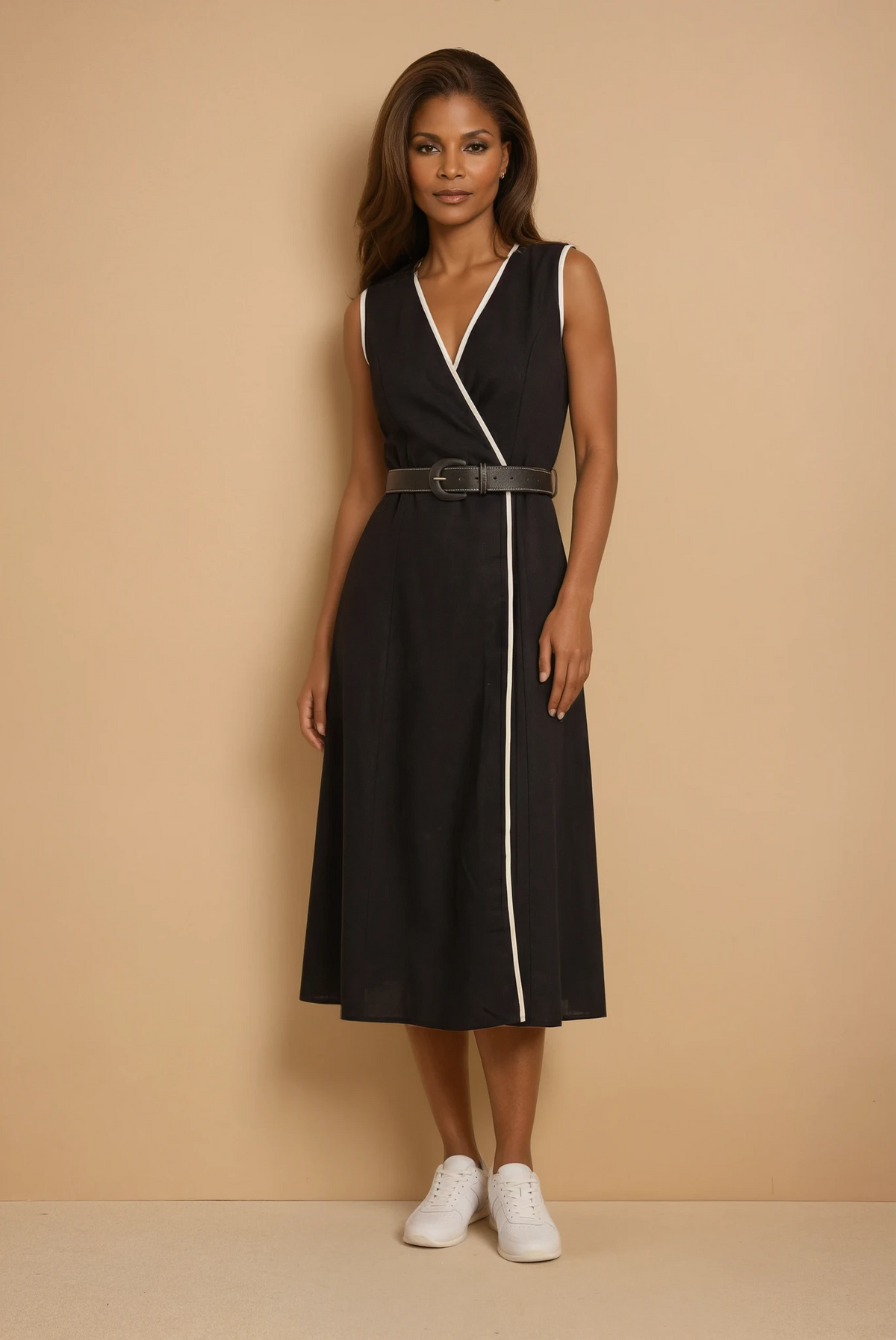 GG2102 B&W Trim Midi